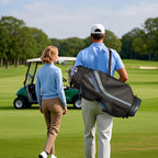 15-Way Golf Cart Bag with Cooler & Rain Cover – Lightweight for Men & Women