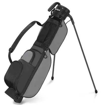 Lightweight Golf Stand Bag – Portable Par 3 Carry Bag with Shoulder Strap