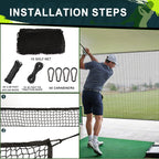 Heavy Duty Golf & Sport Practice Net – 7ft, 10ft, 15ft, 20ft