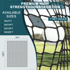 Heavy Duty Golf & Sport Practice Net – 7ft, 10ft, 15ft, 20ft
