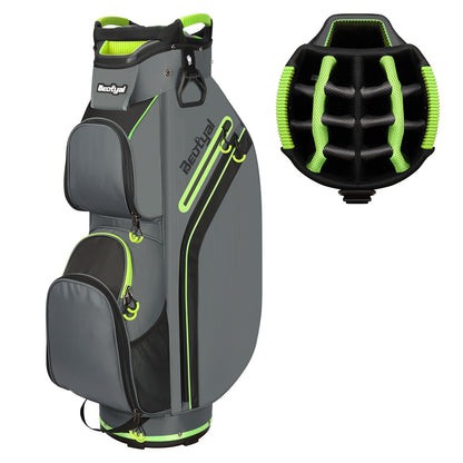 15-Way Golf Cart Bag with Cooler & Rain Cover – Lightweight for Men & Women