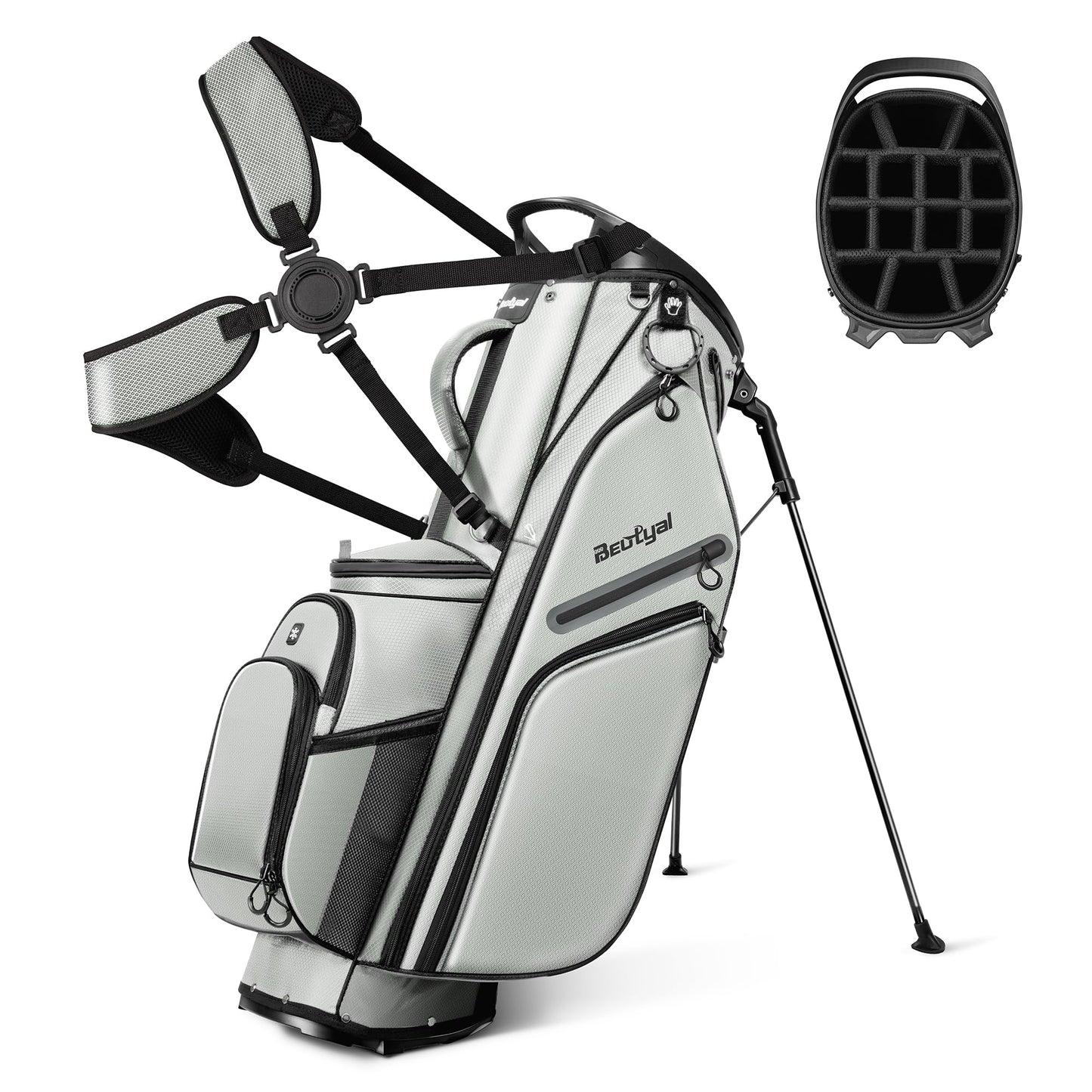 14 Way Golf Stand Bag, Full Length Divider Lightweight Golf Bag
