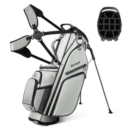 14 Way Golf Stand Bag, Full Length Divider Lightweight Golf Bag