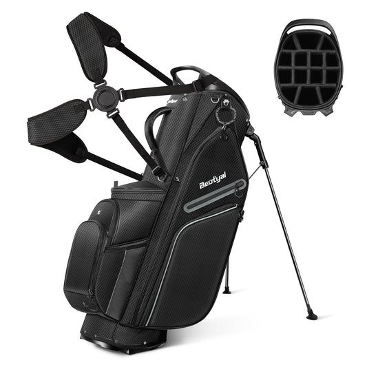 14 Way Golf Stand Bag, Full Length Divider Lightweight Golf Bag