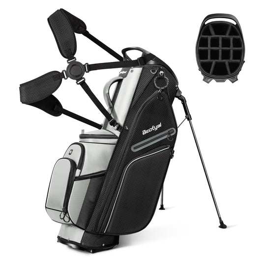14 Way Golf Stand Bag, Full Length Divider Lightweight Golf Bag